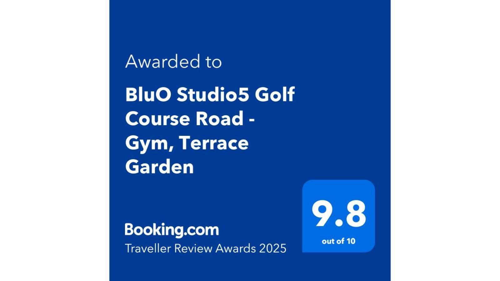 Bluo Studio5 Golf Course Road - Gym, Terrace Garden 古尔冈 外观 照片